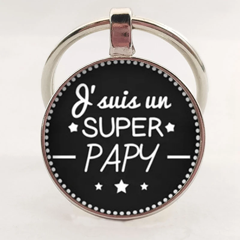 Новинка популярный брелок для ключей мэми с узором подарок бумажная круглая