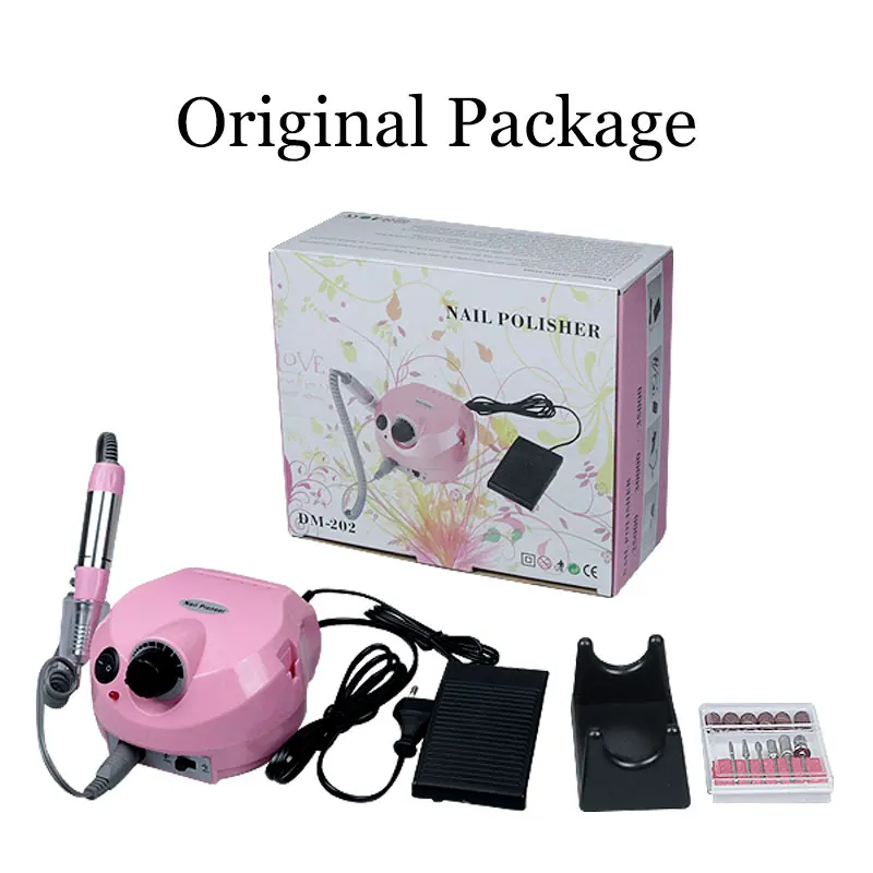 

Professional Nail Polishing Drill 35000RPM Ceramic Nail File Accessory Pedicure Kit Manicure Gel Polish Remover Nail Drill Tools