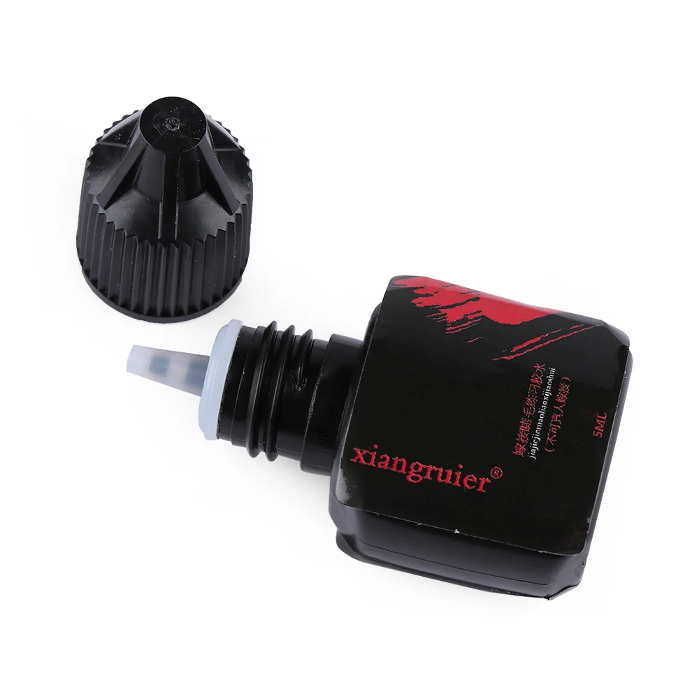 5 мл черный клей для наращивания ресниц практики приклеивания 1 3 секунды