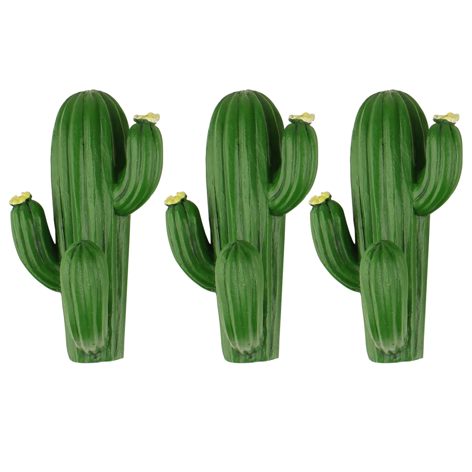 

3pcs Cactus Shape Towel Hanging Kitchen Home Decor Space Saving Wall Hook Coat Hanger Universal Self Adhesive Bag Storage