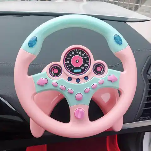 Игрушка детская электронная, игрушка с рулевым колесом г., с имитацией звука, для вождения