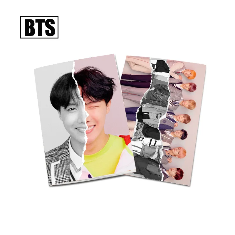 K pop Bangtan boys kawaii альбом карта персонажа ломо карты kpop фотокниги бродячие дети kpop - Цвет: notebook JHOPE