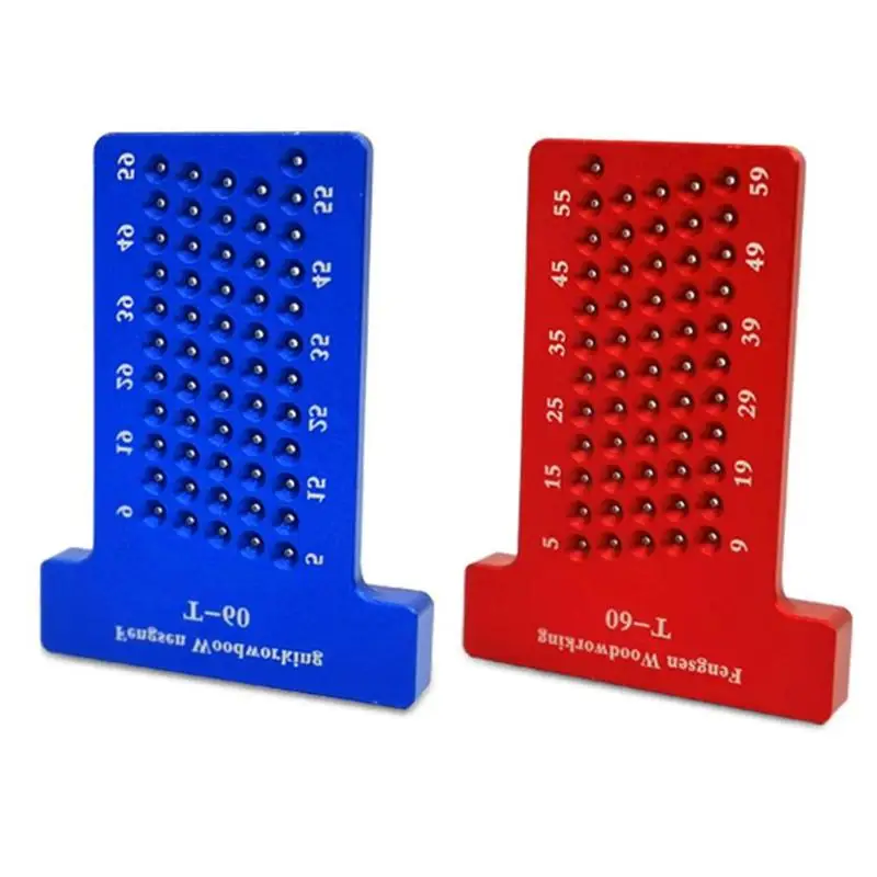 Линейка T60 для деревообработки измеритель отверстий из алюминиевого сплава