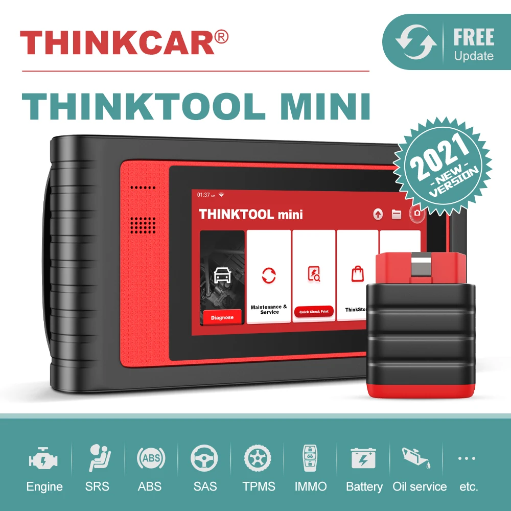 Thinkcar Thinktool мини OBD2 диагностический сканер Профессиональный инструмент