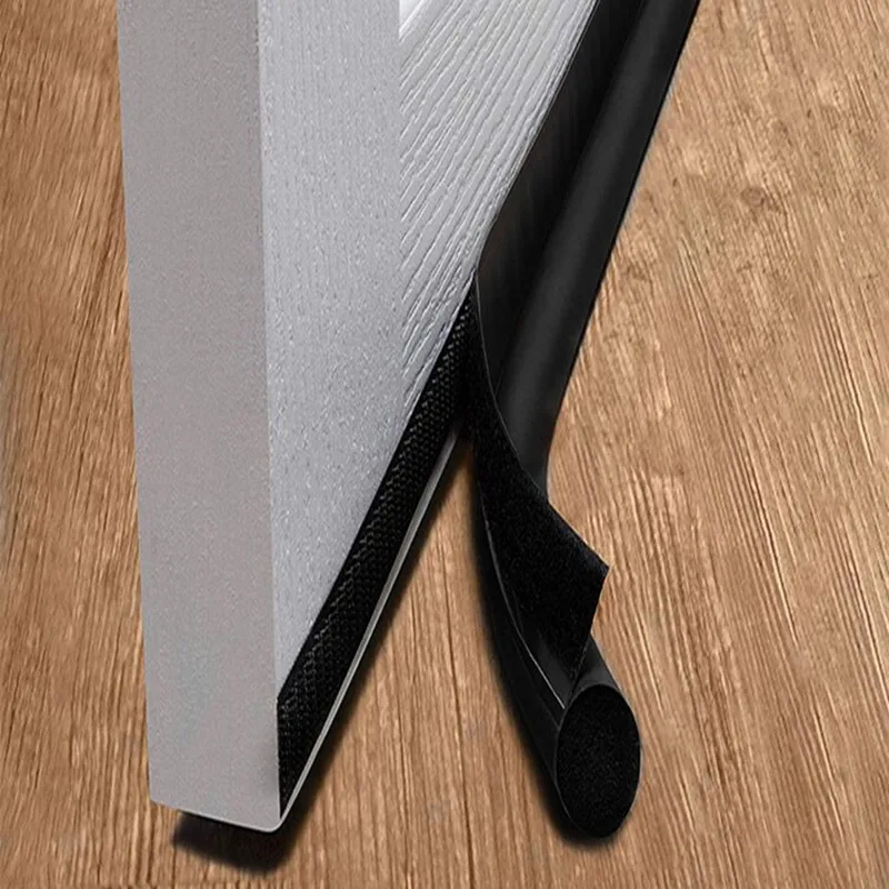 Самоклеящаяся лента для нижней части двери из пеноматериала хлопковая