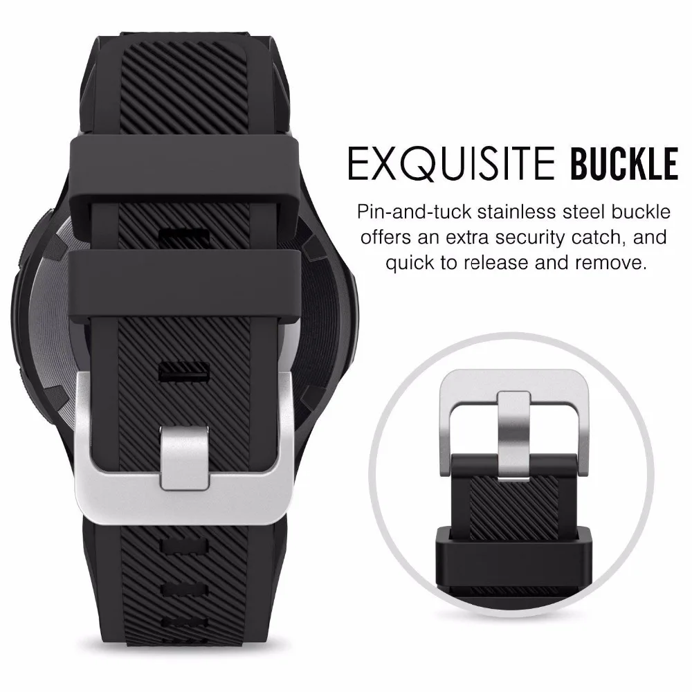 Gear s3 Frontier band для samsung Galaxy watch 46 мм 42 мм active 2 huawei watch gt ремешок 22 мм ремешок для часов correa amazfit ремешок Bip