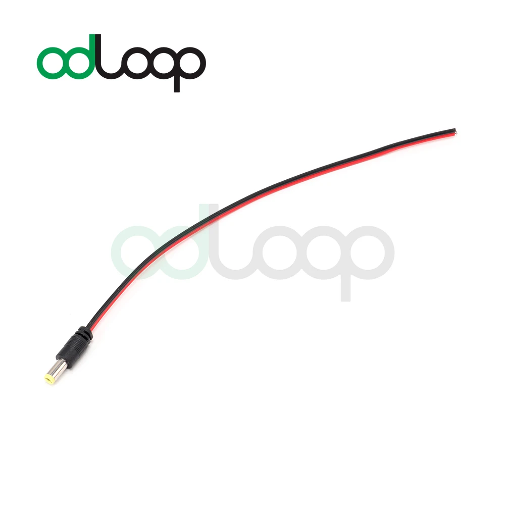 

DC Male Plug 12V 24V DC Power Pigtail Cable Jack For Cctv Camera Connector Tail Extension