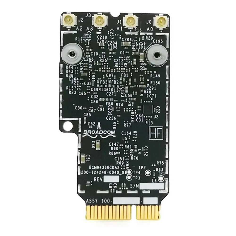 

Dual Band 1300Mbps BCM94360CD 802.11AC WIFI Wireless Bluetooth 4.0 bcm94360cd card Native Airdrop Handoff for OS