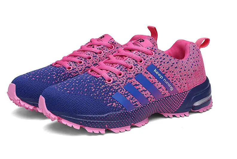 Men Running Shoes Breathable Outdoor Sports Shoes Lightweight Sneakers for Women Comfortable Medium(B,M) Breathable EVA - Цвет: XZP192PU