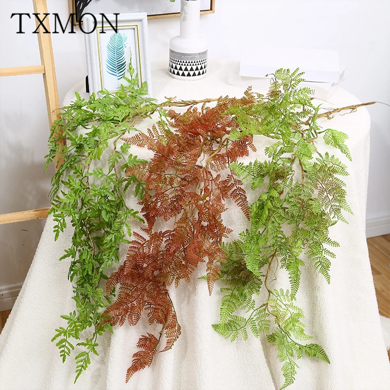 95 см Моделирование растения настенный Персидского трава ротанг искусственные