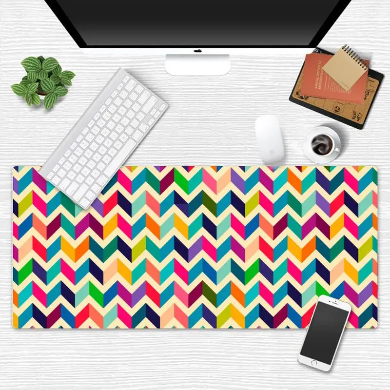 

Geometry Locking Edge Mouse Pad Game X XL XXL Non-slip Cushion Thickness 2mm