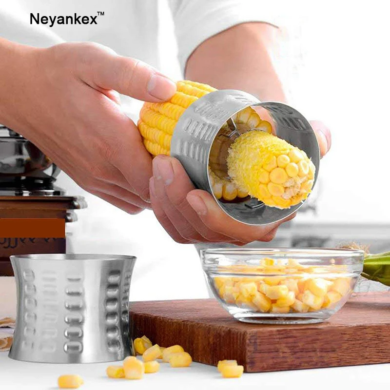 Инструмент для удаления кукурузы из нержавеющей стали прибор чистки молотилка