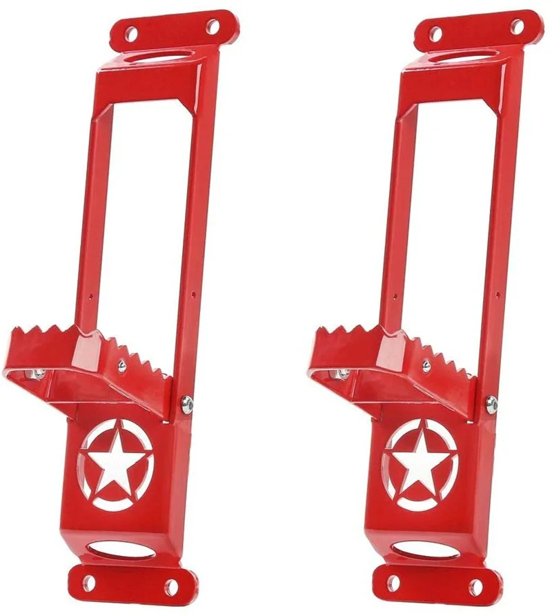 Автомобильные двери металлическая ступенчатая пластина аксессуары для Jeep Wrangler JK