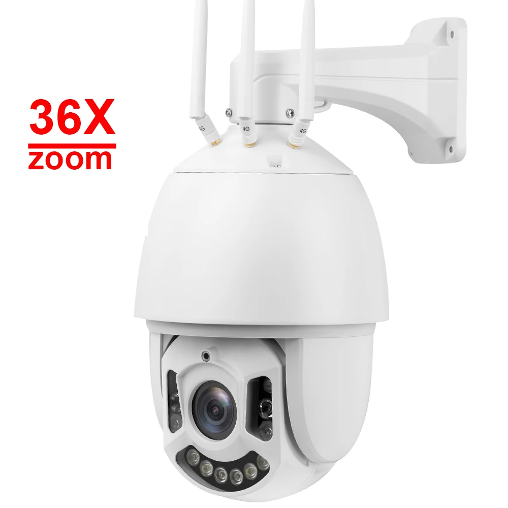 Беспроводная камера видеонаблюдения с поддержкой 4G SIM карты 1080P Wi Fi|Камеры