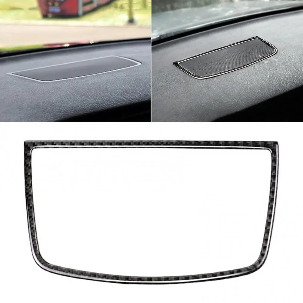 

Carbon Fiber Dashboard Speaker Decorative Styling Sticker for BMW E70 E71 X5 X6 Interior Accessories Car