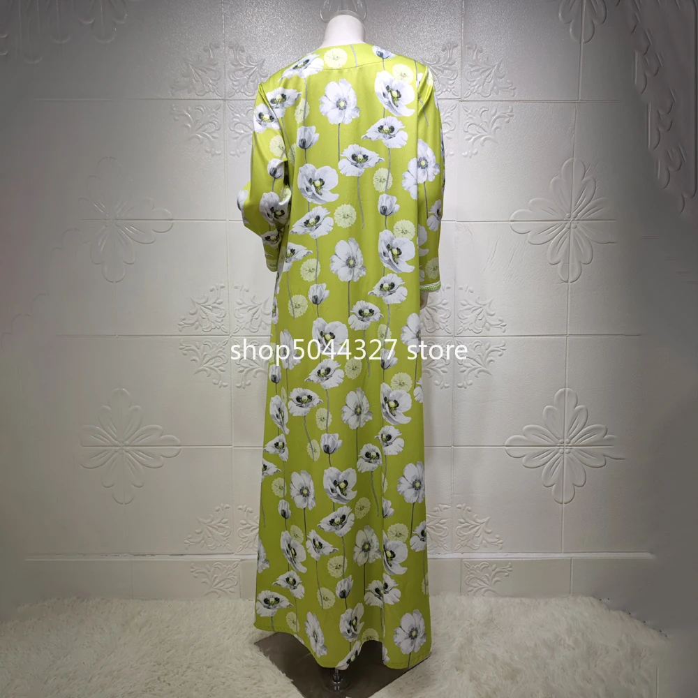 Abayas для женщин Дубай мусульманская Свадебная вечеринка Длинные платья богемный