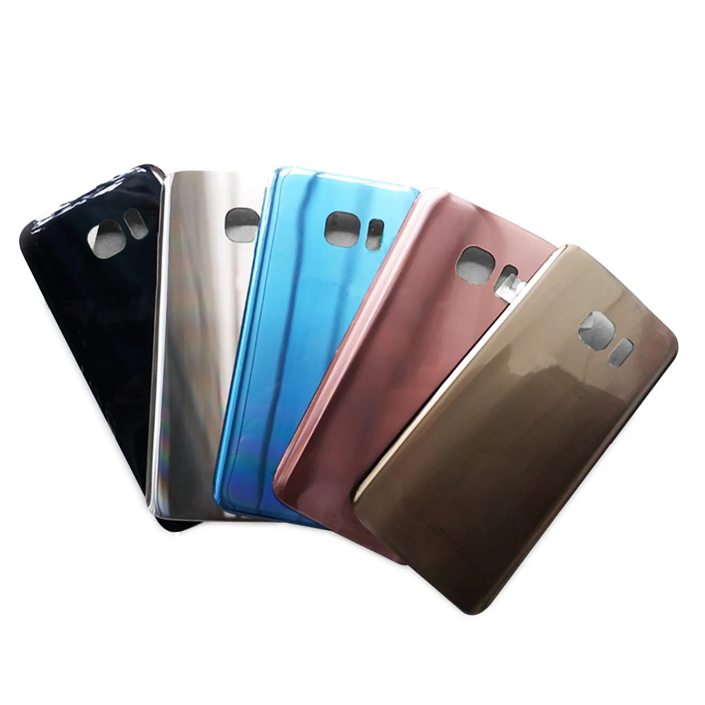 Новая стеклянная задняя крышка для Samsung Galaxy S7 G930F S7Edge G935F батарейного отсека
