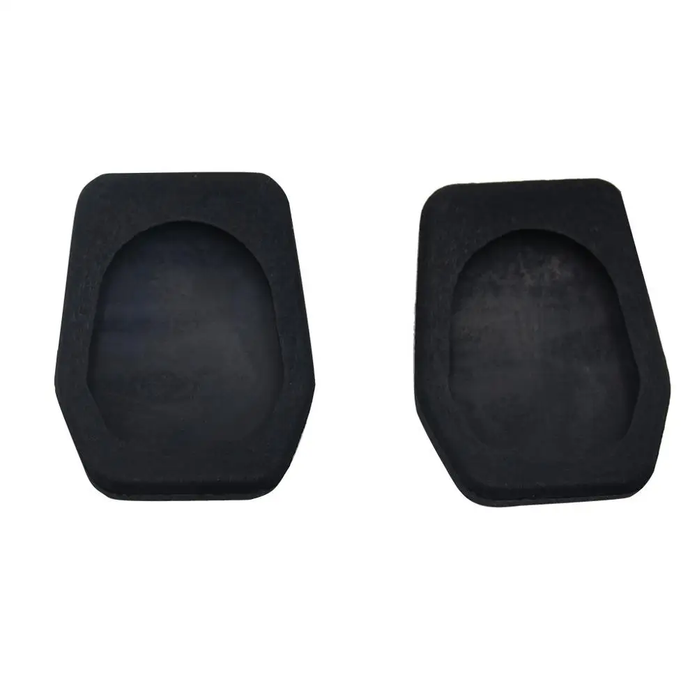 2 шт. тормозная колодка сцепления черная резиновая педаль противоскользящая для