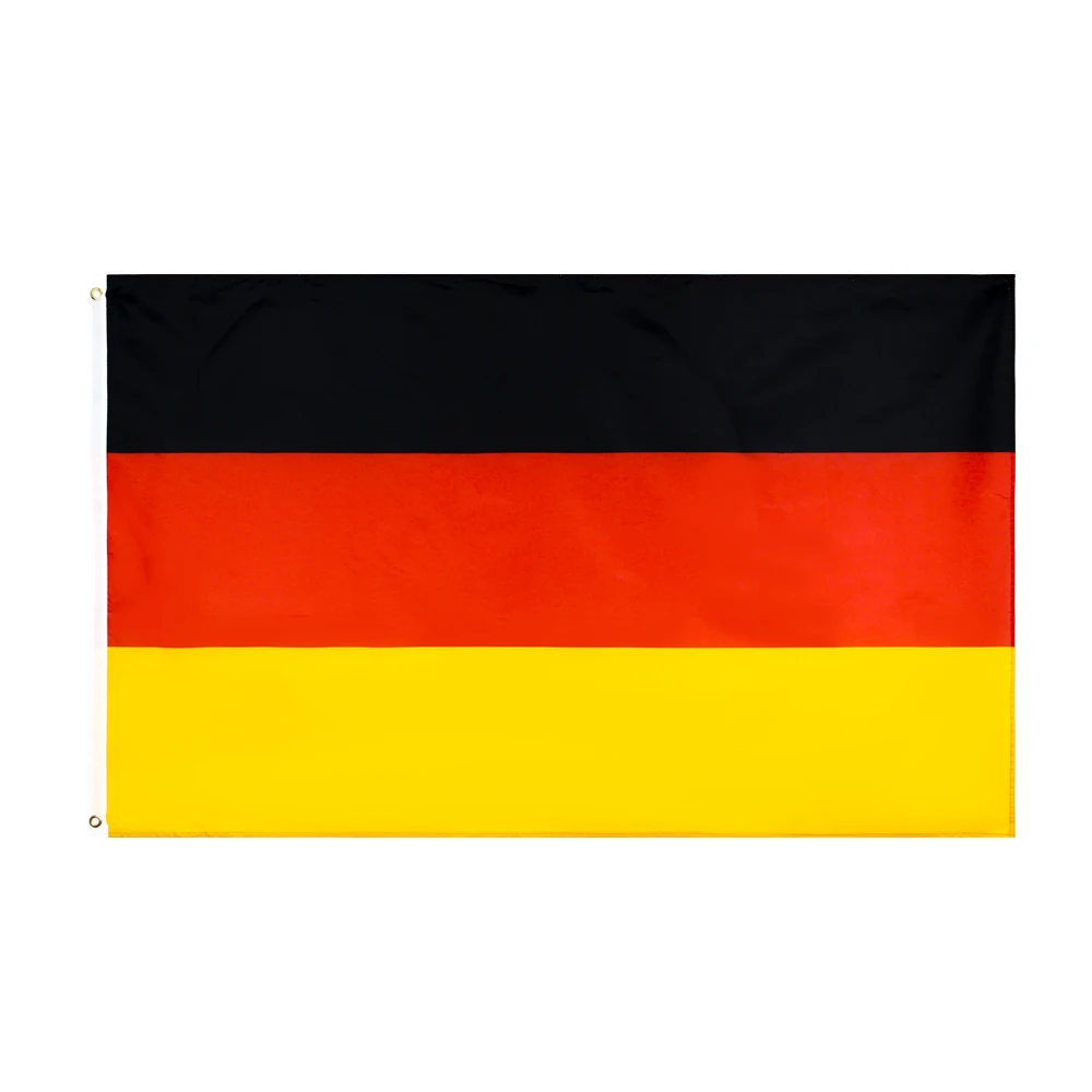 

90x150cm Black Red Yellow De Deu German Deutschland Germany Flag for Decoration
