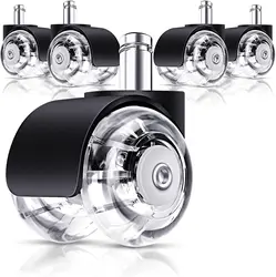 Бесшумные силиконовые колесики для офисного кресла