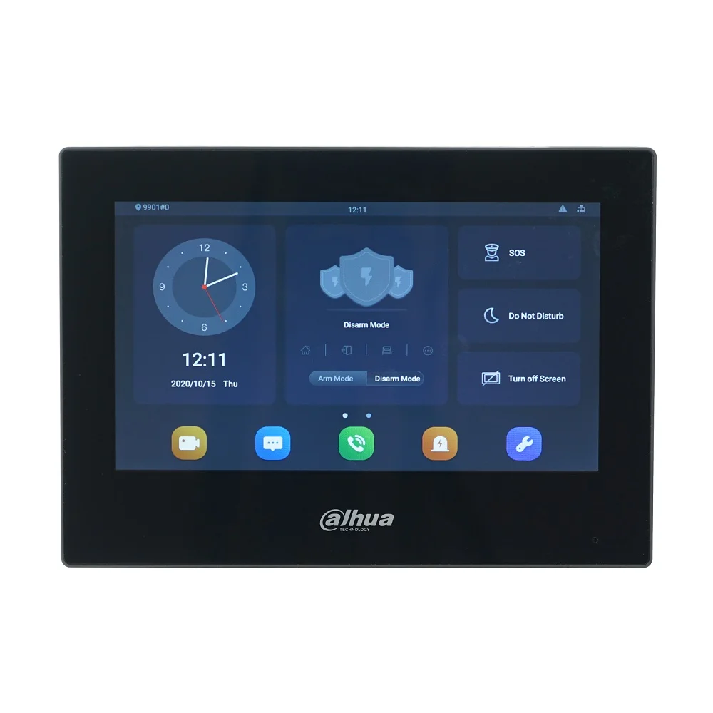 Сетевой видеорегистратор Dahua VTH5321GW-W VTH5321GB-W 802.3af PoE Android 7-дюймовый цифровой
