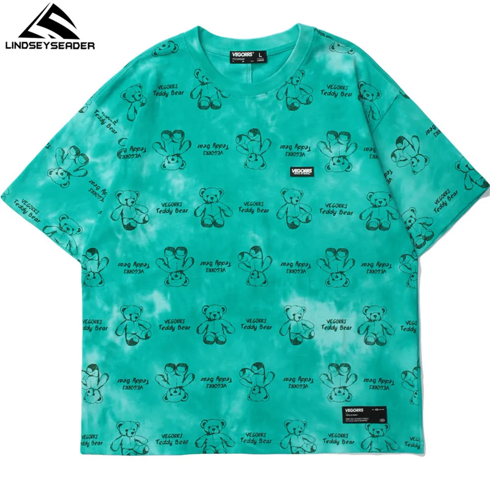 Линдси сидер Мужская футболка в стиле хип хоп объемным принтом 2021 повседневные