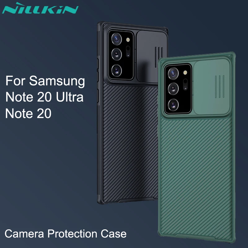 

Чехол NILLKIN для Samsung Galaxy Note 20 Ultra 5G Защита камеры защита от скольжения для Samsung Note 20 Ultra, защитный чехол для объектива