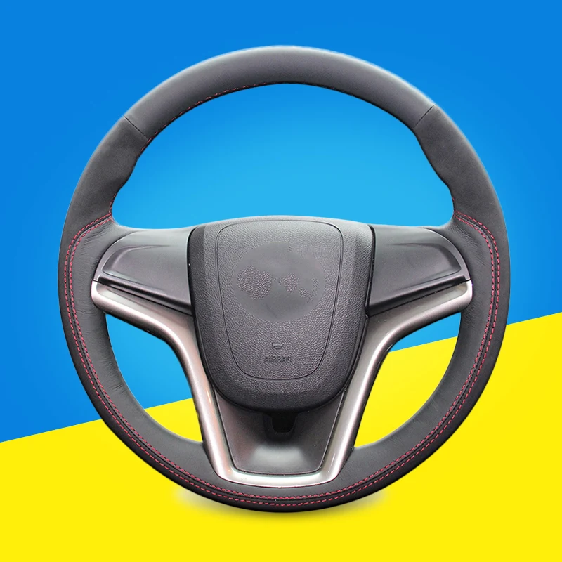 Авто оплетка на руль Крышка для Chevrolet Malibu 2011 2014 вольт 2015 Внутренний чехол рулевого