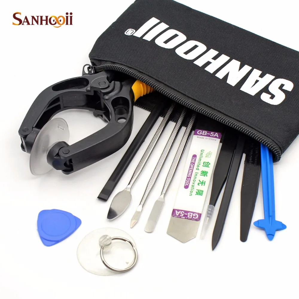 

Монтажная скоба SANHOOII для открытия экрана мобильного телефона, инструменты, набор инструментов для ремонта, плоскогубцы на присоске