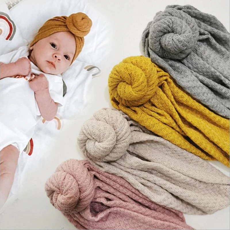 

Warm Indian Hat Baby Bandanas Turban Headband Girls Kids Hair Head Bands Boys Accessories Headwrap Headdress
