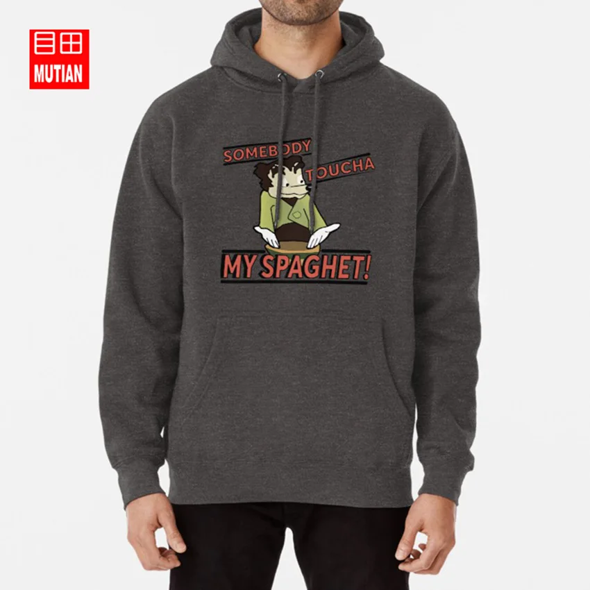 darkgrey-hoodie Кто-то уделал мой спагетти мем толстовки кого-то уделал мой спагетти мем spaghetsomebody уделал мой spaghetpewdiepie - Цвет: darkgrey-hoodie