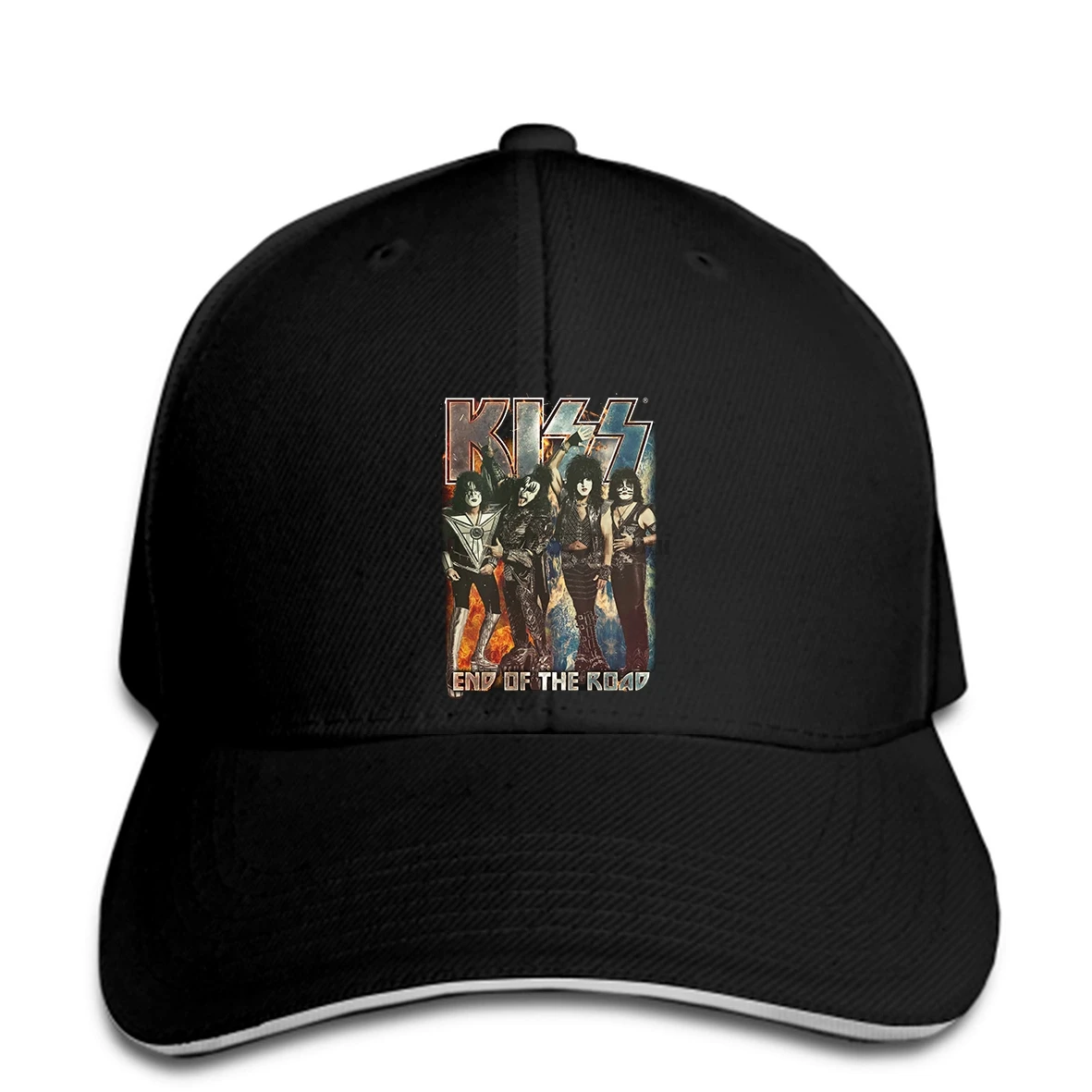 

Baseball cap New KISS end of the road tour 2019 with tour date - Ship From US