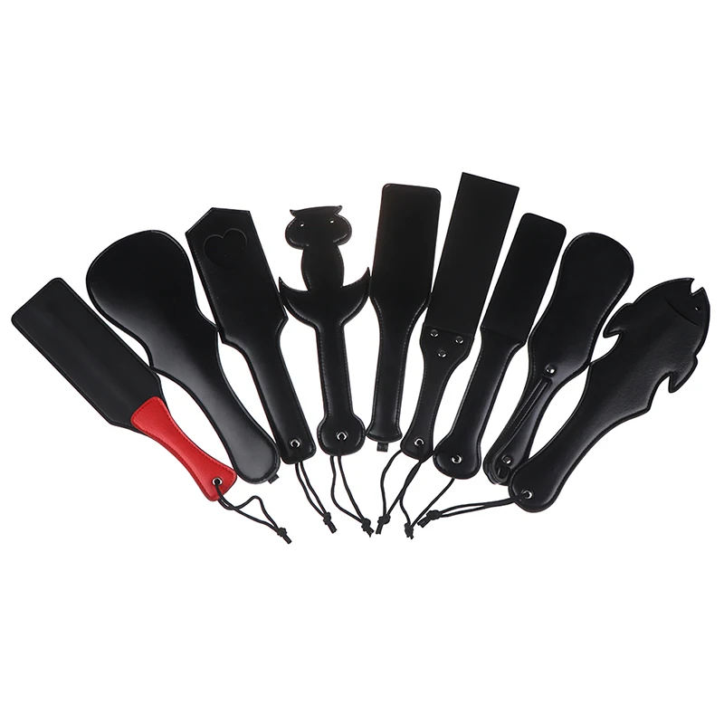 New Adult Sex Toys Roze PU Slave Bitch Set SM Verpats Me Paddle Beat Onderdanig Role Kinky Fetish Sweep Sluts Peddles | Красота и