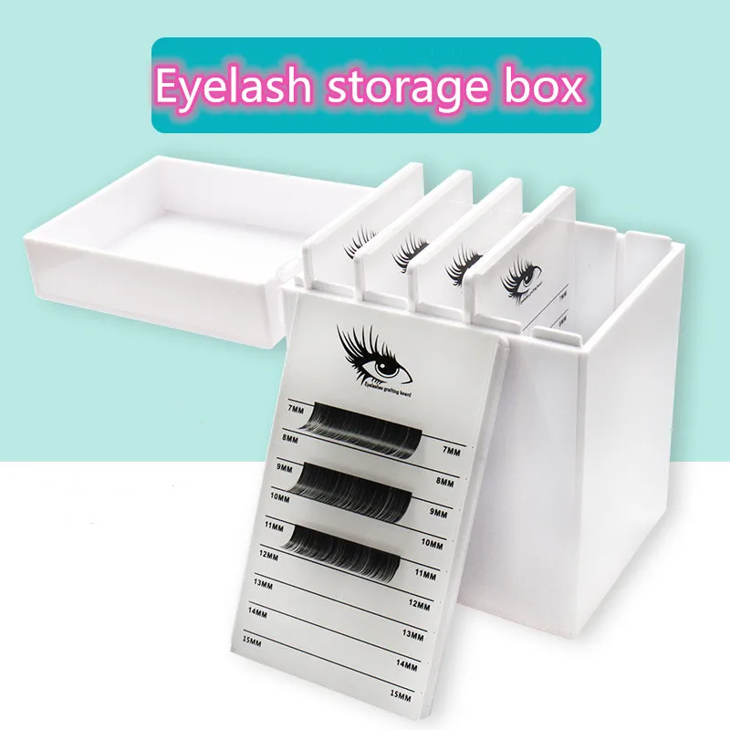 5 слоев ресниц выставочный элемент коробка ложный клей для поддон наращивание