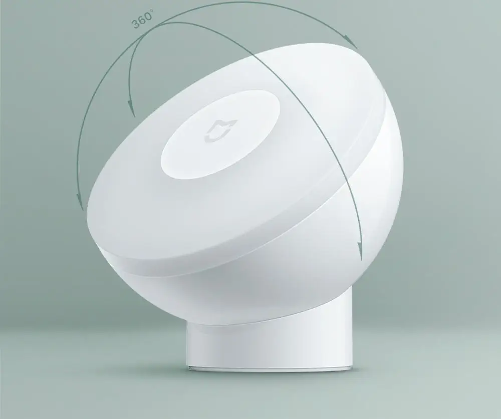 Новый светодиодный индукционный ночник Xiaomi Mijia с поворотом на 360 градусов и