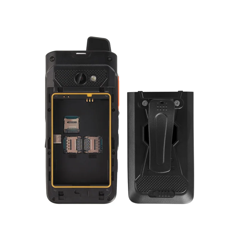 UNIWA F60 2 8 &quot4G мобильный телефон IP68 водонепроницаемый Walkie Talkie Android 9 0 NFC Смартфон с PTT