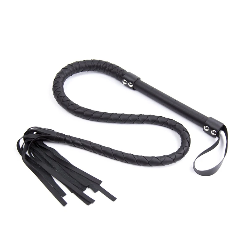 High Quality Faux Leather Bullwhip Horse Whip Horse Riding Equestrian | Equestrianism Horse Crop