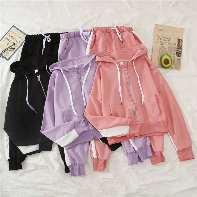 Женский Повседневный комплект Mooirue из 2 предметов в стиле сафари топ с капюшоном и