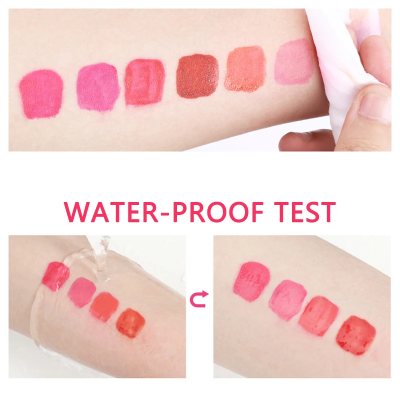 Зеркальное окрашивание увлажняющая глазурь для губ водостойкая антипригарная