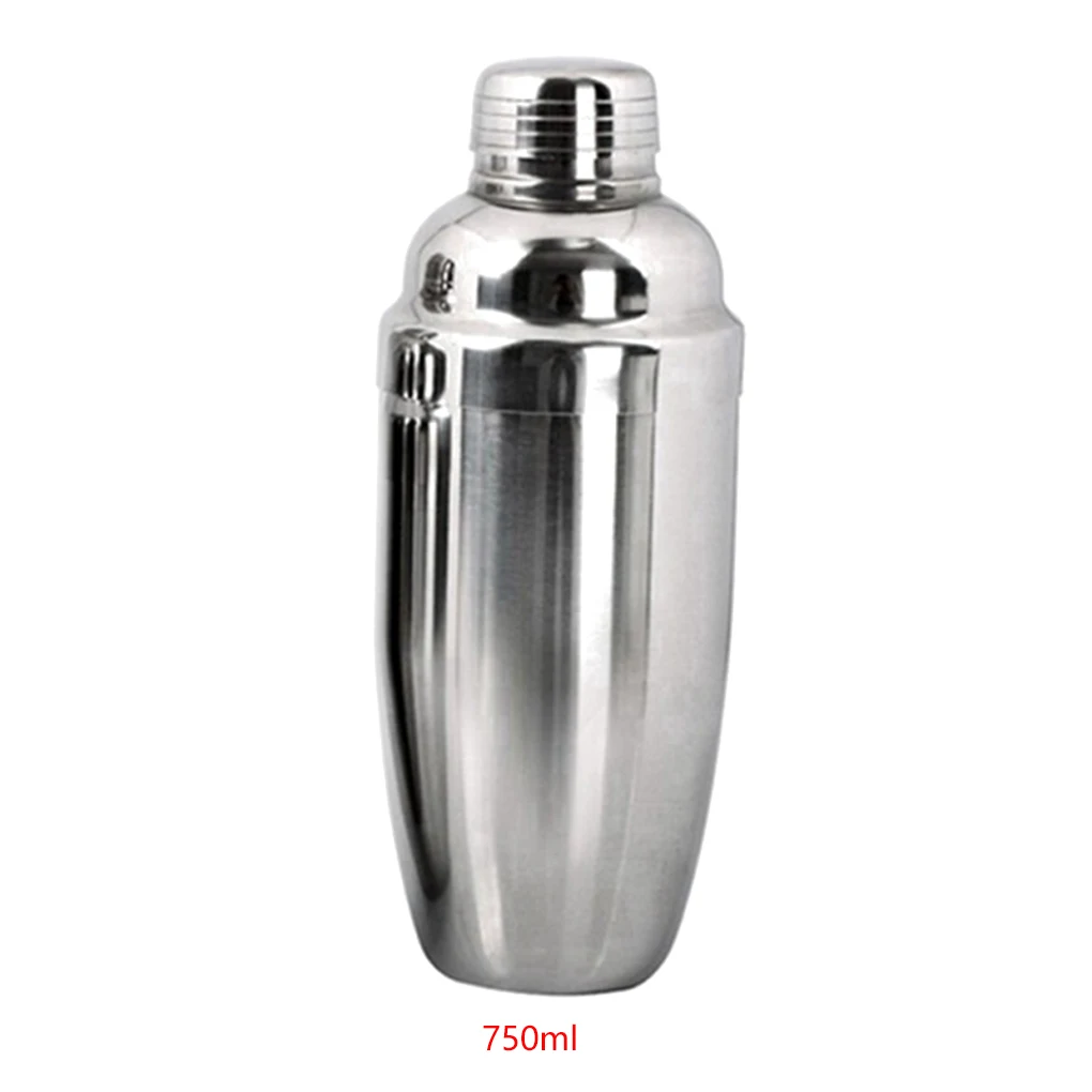 shaker 750ml Шейкер для смешивания коктейля из нержавеющей стали вино мартини Бостон-Шейкер для бармена напиток вечерние барные инструменты - Цвет: shaker 750ml