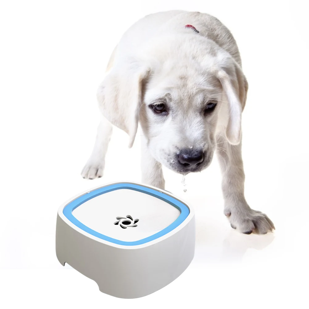 

Small Dogs Cats Drinking Dish Feeder Pet Dog Feeder Water Bowl Dispenser Non Wetting Mouth Splash Proof Plastic Bowl