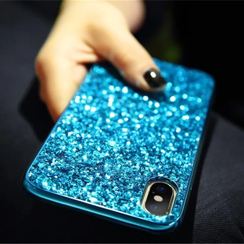 Bling Glitter Soft TPU Case For Huawei P30 Lite P20 Honor 20 Pro 20i 10i 8A 8SY5 Y6 Y9 Prime 2019 Mate 30 Sequins Cover | Мобильные