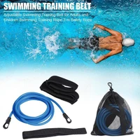 swim training belts swim bungee cords resistance bands swim tether stationary swimming swim harness static swimming belt set