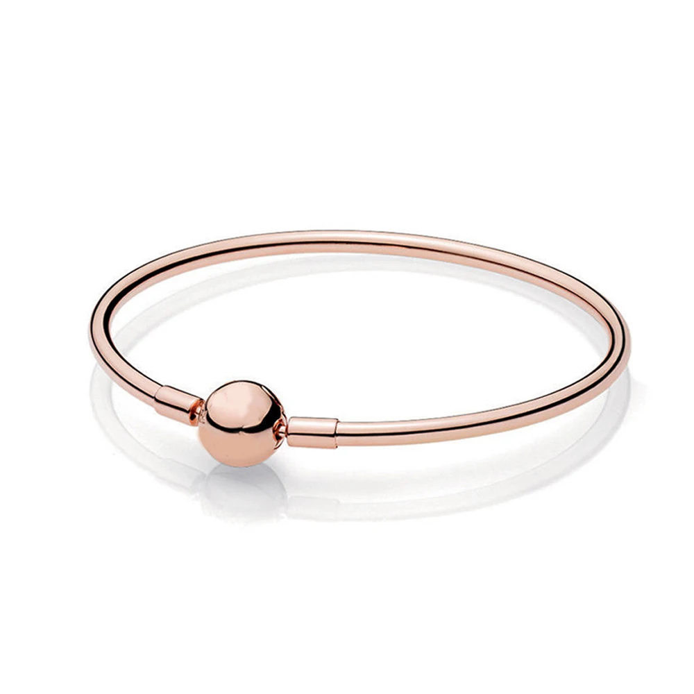 Аутентичные 925 пробы Серебряные Оригинальные моменты Роза подписи Европа