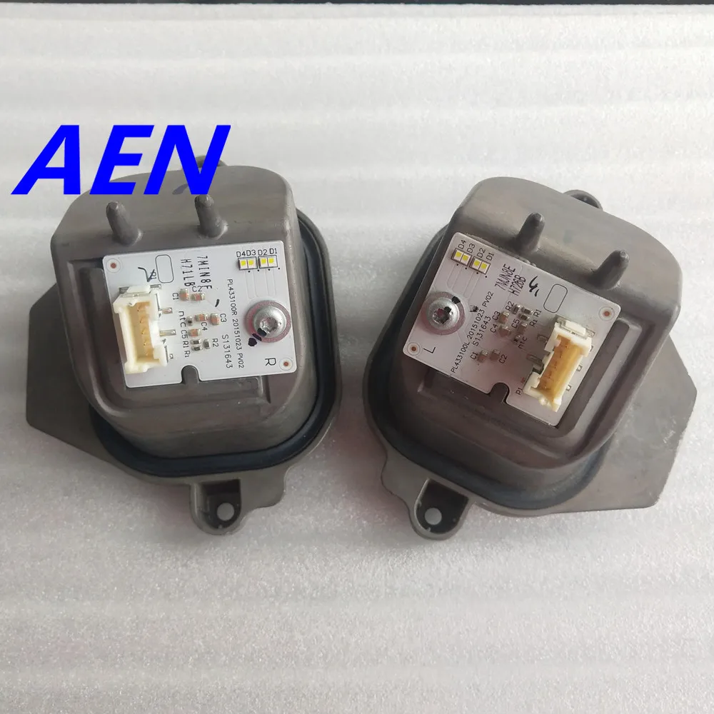 Оригинальный PL433100L для Audi Q3 головной светильник светодиодный DRL Дневной светильник лампочка источника модуль Автомобильный светильник аксессуары PL433100R