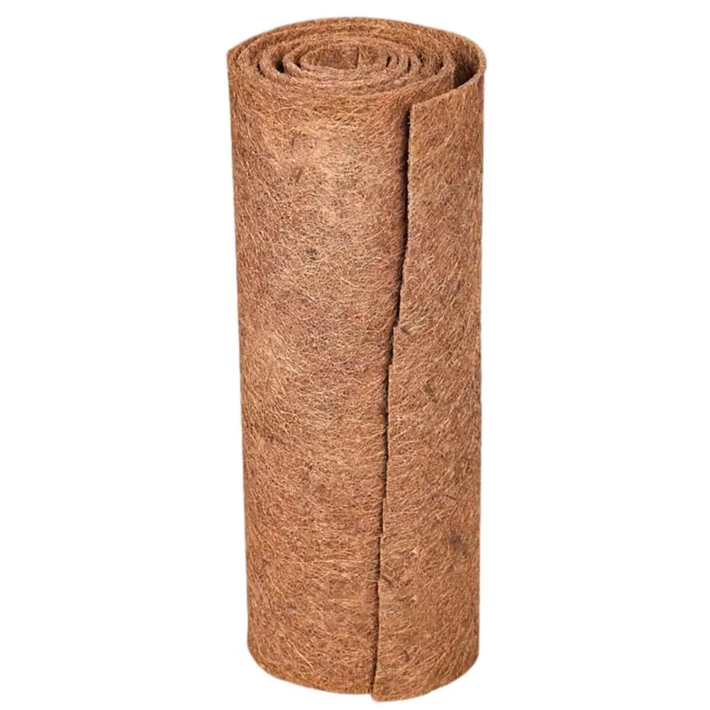 

50x100cm Coconut Mat Natural Coconut Coco Liner Bulk Roll Coconut Palm Carpet For Wall Hanging Baskets Flowerpot Mat