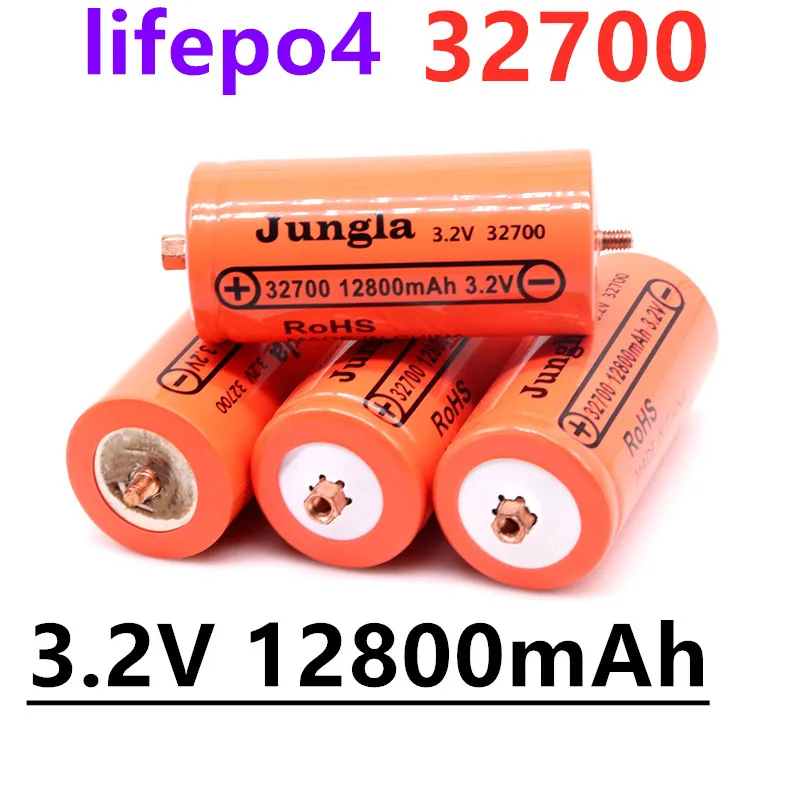 2021 новый оригинальный 32700 12800 мАч 3 2 В lifepo4 перезаряжаемый аккумулятор