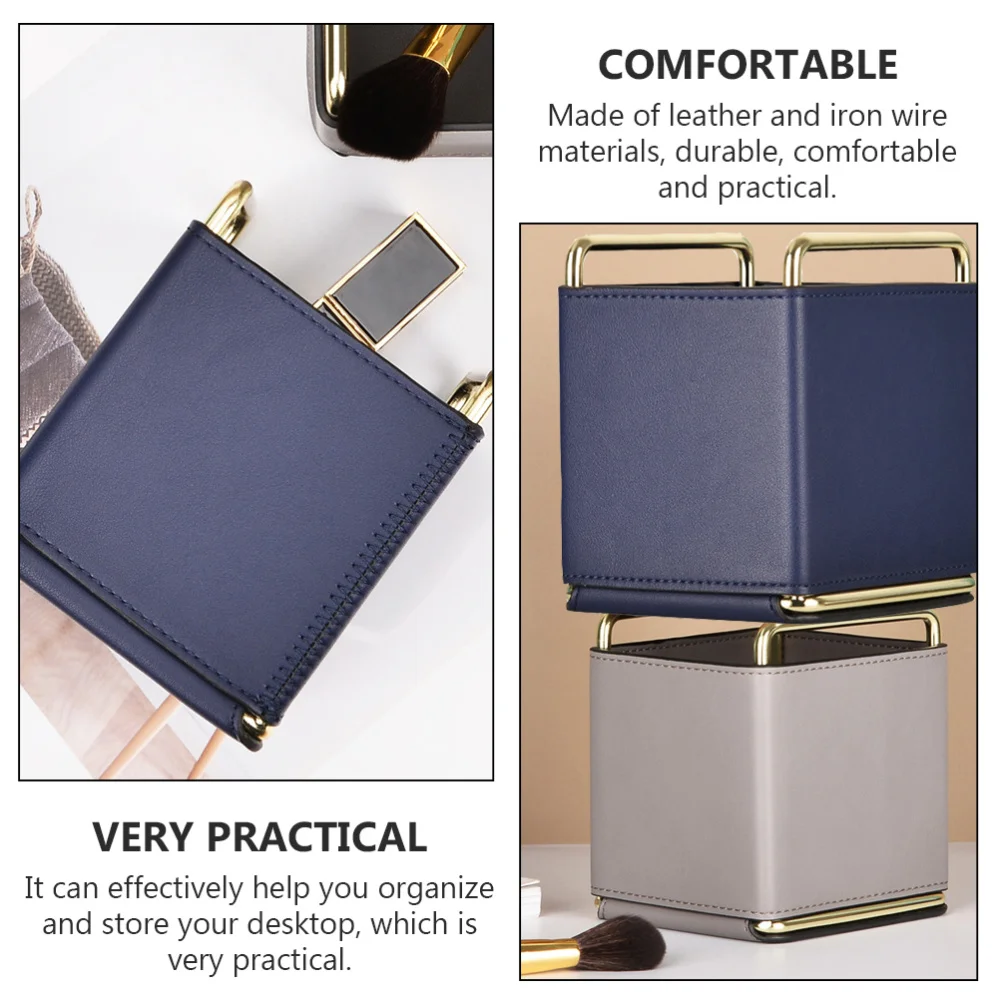 

1pc Fashion Cosmetic Storage Box Desktop Debris Storage Container for Home