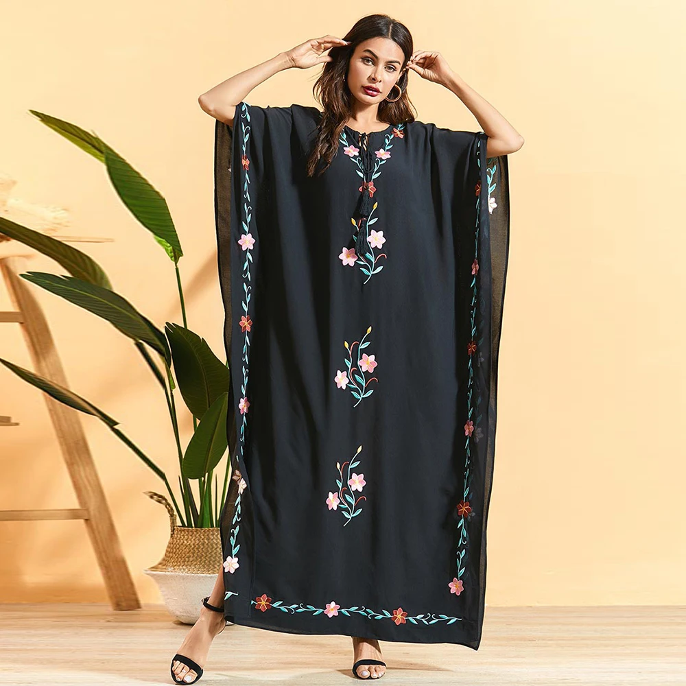 Платья Abaya Дубай Турция мусульманская Мода хиджаб платье мусульманский ислам