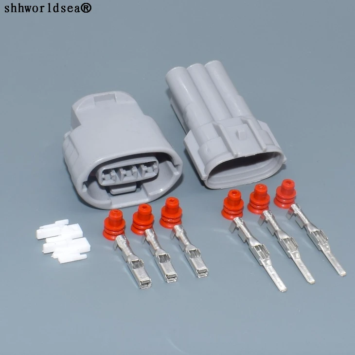 Shhworld 2 мм 3p Женский Мужской 090 TS генератор провода разъем для Toyota Lexus 6188 0282 6189
